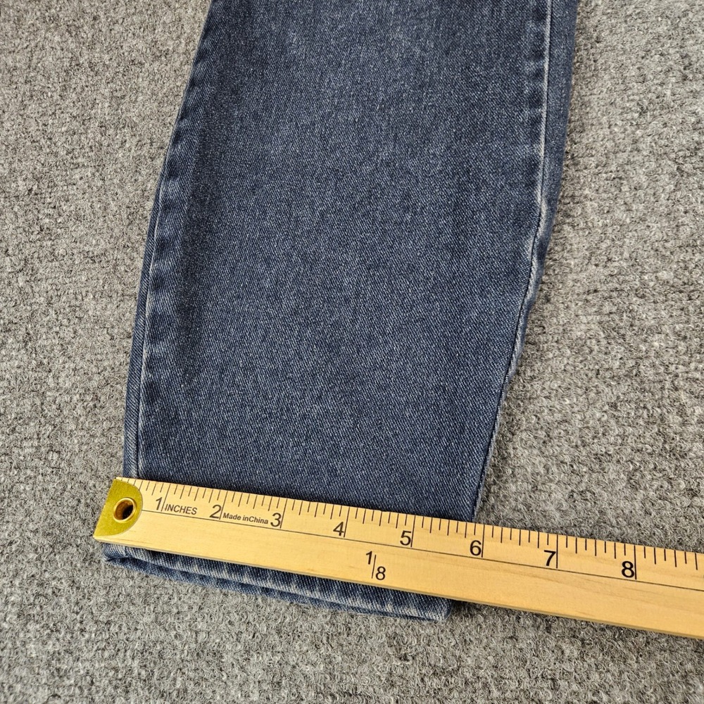 J. Jill Stretch Petite Dark Wash Blue Denim Straight Leg Jeans Womens 16P - Picture 2 of 9